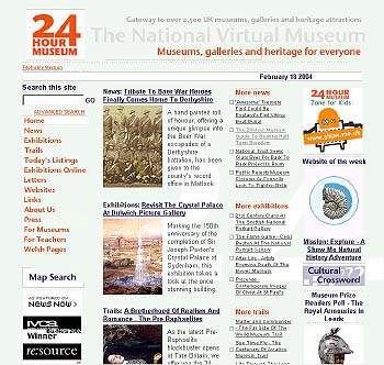 24 hour Museum National Virtual Museum