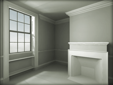 Screen Shot: shaded grayscale treatment
